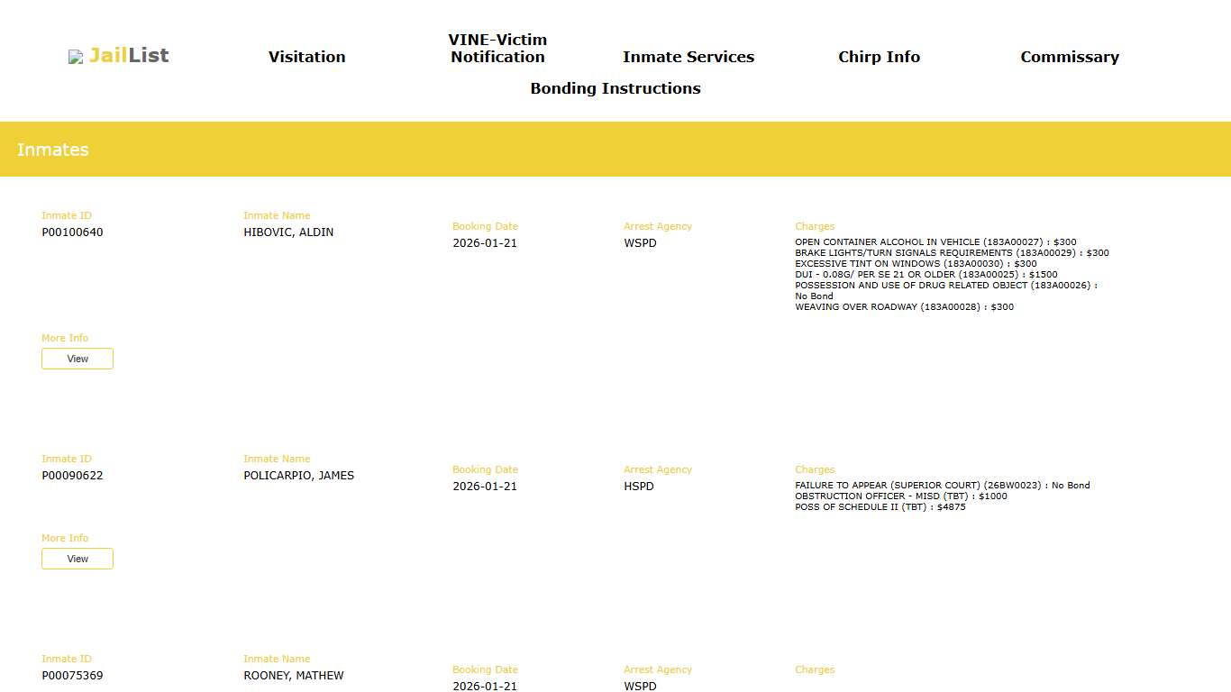 Cherokee County | Inmate Search